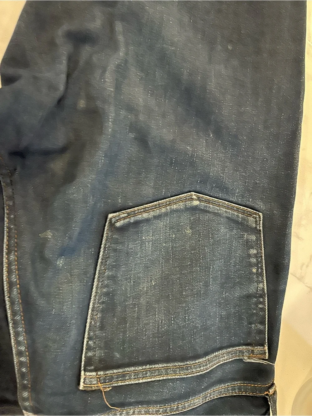 J. Crew Men's Straight Jeans in Dark Indigo
